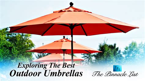 Cafe, Cantilever, And Commercial Umbrellas: Exploring The Best Outdoor Umbrellas – The Pinnacle List