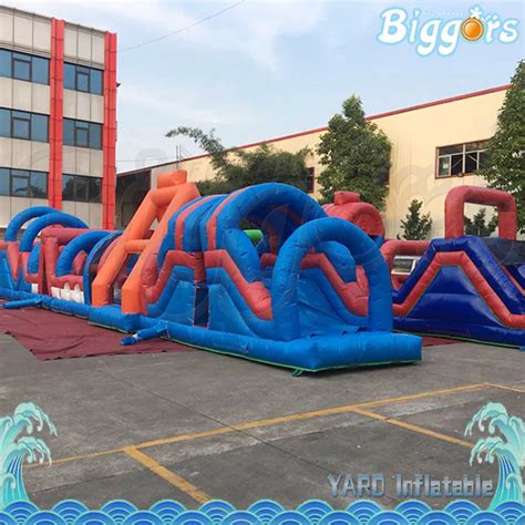 Aliexpress.com : Buy Giant Inflatable obstacle course Beast inflatable Bounce House With Blowers ...