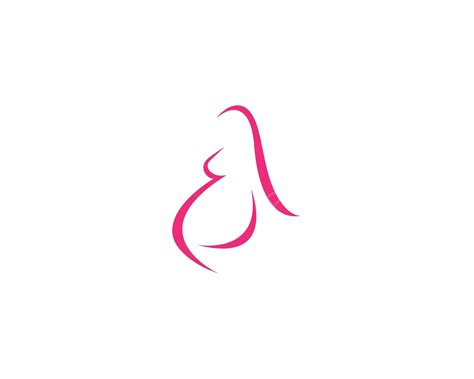 Women Pregnant Logo Woman Sign Maternity Vector, Woman, Sign, Maternity PNG and Vector with ...