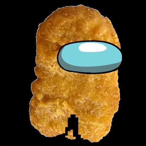 Chicken Nugget Amogus Among Us Themed Emote for | Etsy