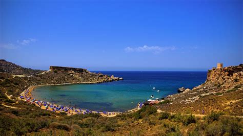 Malta spiagge di sabbia Ghajn Tuffieha Bay | Best beaches to visit ...