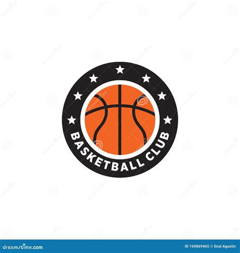 Basketball Club Logo Design Vector Template Stock Vector - Illustration of basket, emblem: 169869465
