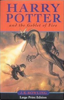 Harry Potter And The Goblet Of Fire (Book 4): ROWLING J.K ...