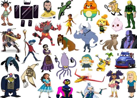 Click The M Cartoon Characters Quiz