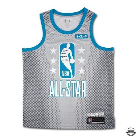 Darius Garland Autographed & Inscribed 2022 NBA All-Star 75th ...