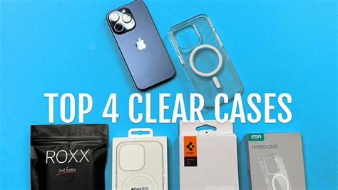 iPhone 15 & 15 Pro | The 4 Best Clear Cases in Test - TheCaseTester