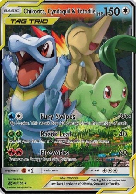 Tag team of inicials of johto | Pokemon cards, Pokemon tcg cards, Cool pokemon cards