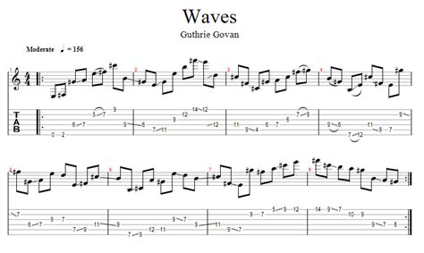 Guthrie Govan - Waves (Intro) Cover + TAB