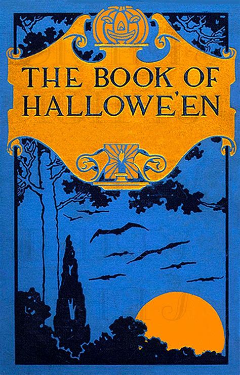 Rare the Book of HALLOWEEN Front Cover. Digital Download - Etsy ...