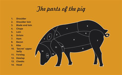 The parts of the pig – Know about ham