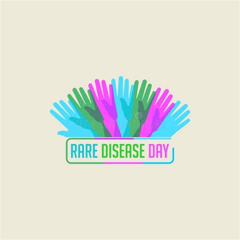 Rare Disease Day stock vector. Illustration of health - 167424402