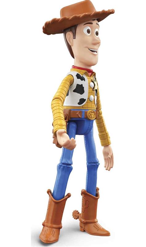 Buy Pixar Toy Story Toys | Woody Interactables Talking Action Figure | Interactive Collectible ...