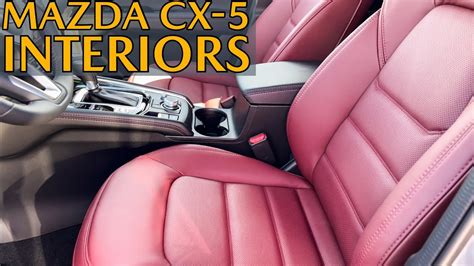 CX-5 Interiors | What Seat Materials Come on the 2021 Mazda CX-5? - YouTube