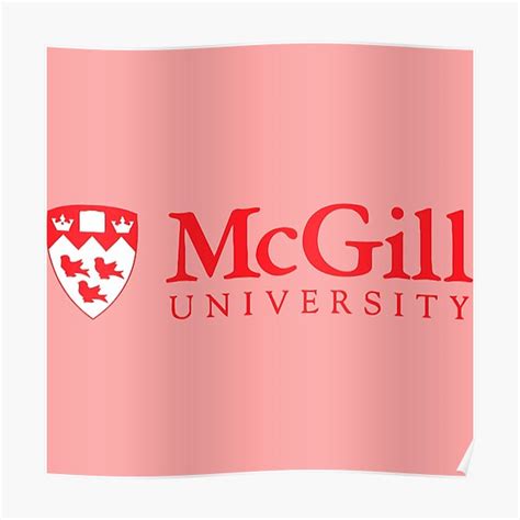 "McGill Univ Logo" Poster by VivoPens | Redbubble