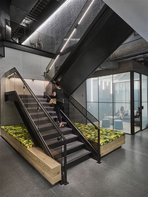 A Tour of Boston Consulting Group’s Modern Office in Summit | Modern stairs, Staircase design ...