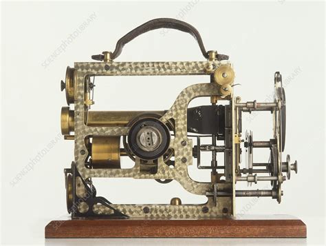 Vintage telegraph machine - Stock Image - C053/5273 - Science Photo Library