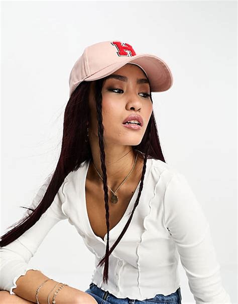 Boardmans Harvard University cap in pink | ASOS