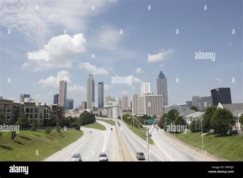 Downtown Atlanta Skyline Stock Photo - Alamy