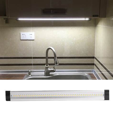 Tebru 100-240V Super Bright LED Under Cabinet Lighting Dimmable Kitchen ...