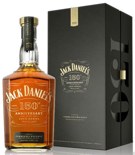 Jack Daniels 150th 1litre Anniversary Limited Edition Tennessee Sour Mash Whiskey 50%