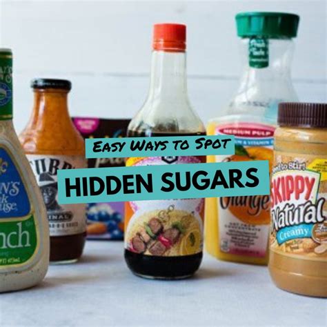 6 Easy Ways to Spot Hidden Sugars in Foods + 12 Foods That Have Shockingly More Sugar Than You ...