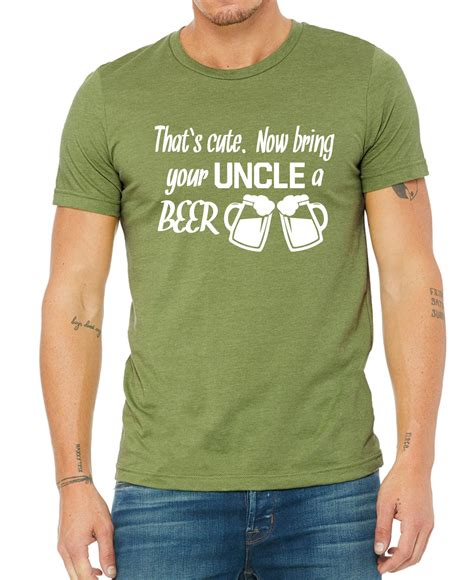 Uncle Shirt Gift for Uncle Uncle Beer Shirt Shirt for | Etsy