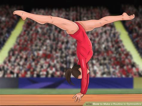 4 Ways to Make a Routine in Gymnastics - wikiHow Fitness