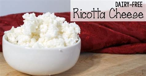 Dairy-Free Ricotta Cheese Recipe | Yummly | Recipe | Dairy free, Dairy ...