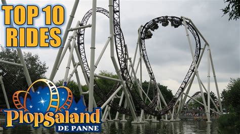 Top 10 Rides at Plopsaland de Panne - YouTube