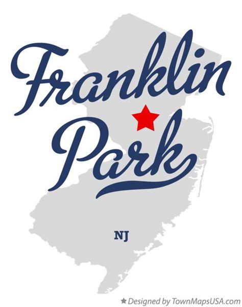 Map of Franklin Park, NJ, New Jersey