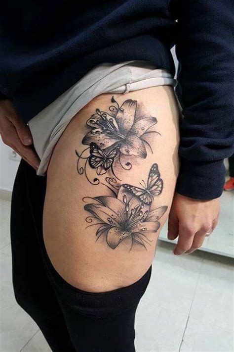 Pin on Thigh Tattoos for Women