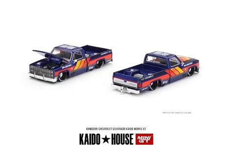 Mini GT x Kaido House #99 Chevrolet Silverado KAIDO WORKS V2 – Mobile Garage HK