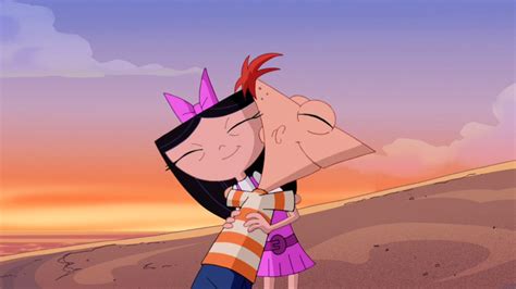 Image - Phineas and Isabella hugging.jpg - Phineas and Ferb Wiki - Your Guide to Phineas and Ferb