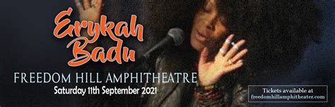 Erykah Badu Tickets | 11th September | Michigan Lottery Amphitheatre at ...