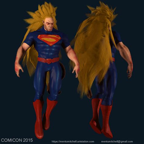 Comicon 2015 Fusion Challenge Goku/Superman - ZBrushCentral