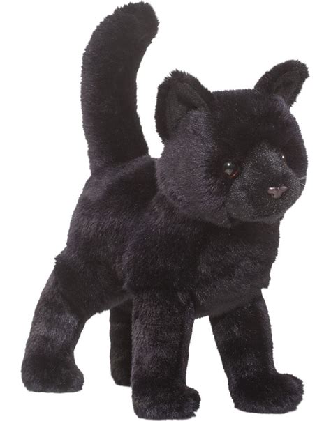 Midnight Black Cat | Black cat plush, Stuffed animal cat, Cat plush