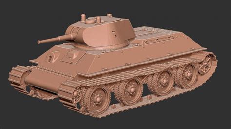 Soviet A-20 ligth tank - Wargaming3D