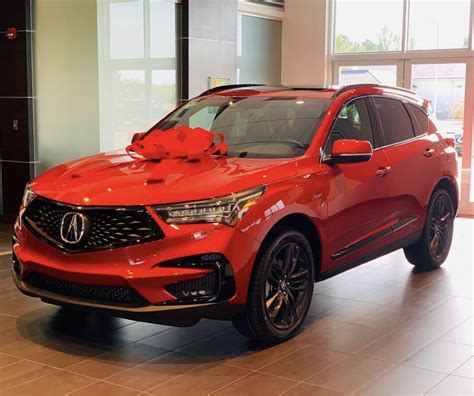 2019 Acura RDX Sport in Red ️ | Acura rdx, Acura, Suv cars