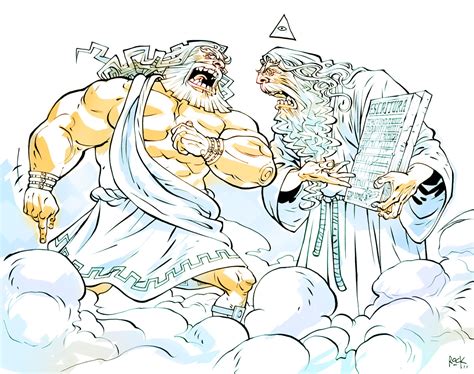 Zeus vs Deus by rogercruz on DeviantArt