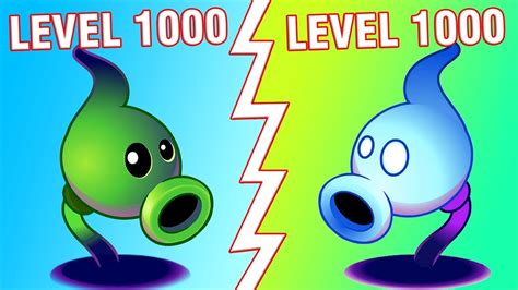 Plants vs Zombies 2 Shadow Peashooter LEVEL 1000 Power-Up! vs All Zomboss Battles Zombot - YouTube