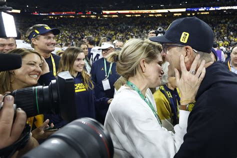 Photos: Meet Coach Jim Harbaugh's Longtime Wife - The Spun