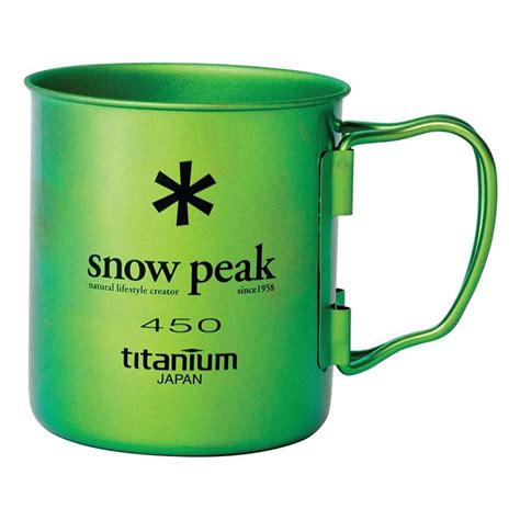 Snow Peak Ti Single Wall 450 Mug