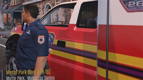 FDNY EMT and Paramedic Uniform Texture – GTA 5 mod