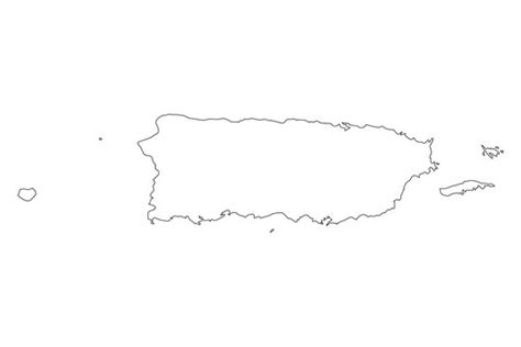 Puerto Rico Map Outline Images – Browse 759 Stock Photos, Vectors, and Video | Adobe Stock