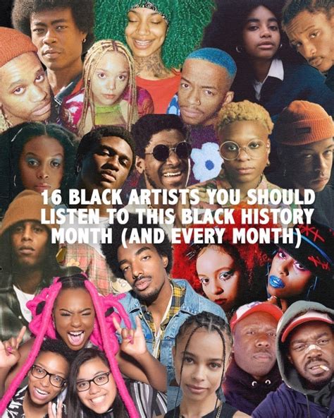 16 Black Artists You Should Listen to This Black History Month (And Every Month)