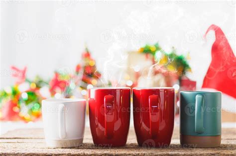 Hot drinks celebrate Christmas 3816379 Stock Photo at Vecteezy