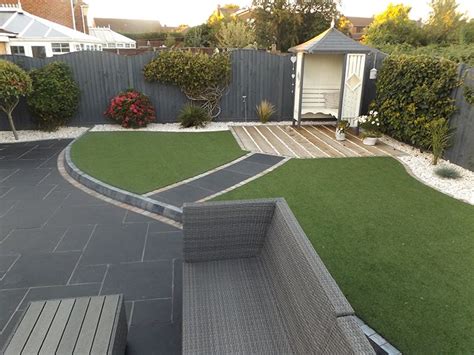 Carbon Black Limestone Flagstones | Modern Patio | Landscaping | Garden ...