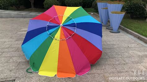 Rainbow Patio Umbrella - patioset.one