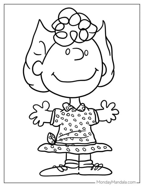 Peanuts Characters Coloring Pages