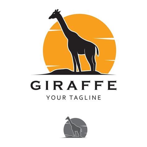 Giraffe Logo Vector Art, Icons, and Graphics for Free Download